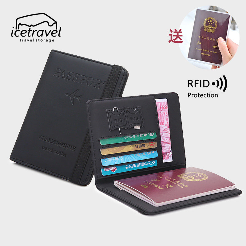 RFID-Blocking Travel Passport Holder – Secure Anti-Theft Storage Bag