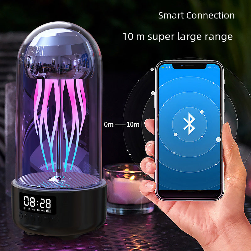 new Bluetooth Jellyfish Stereo Mini Portable Colorful Lights Octopus Speaker