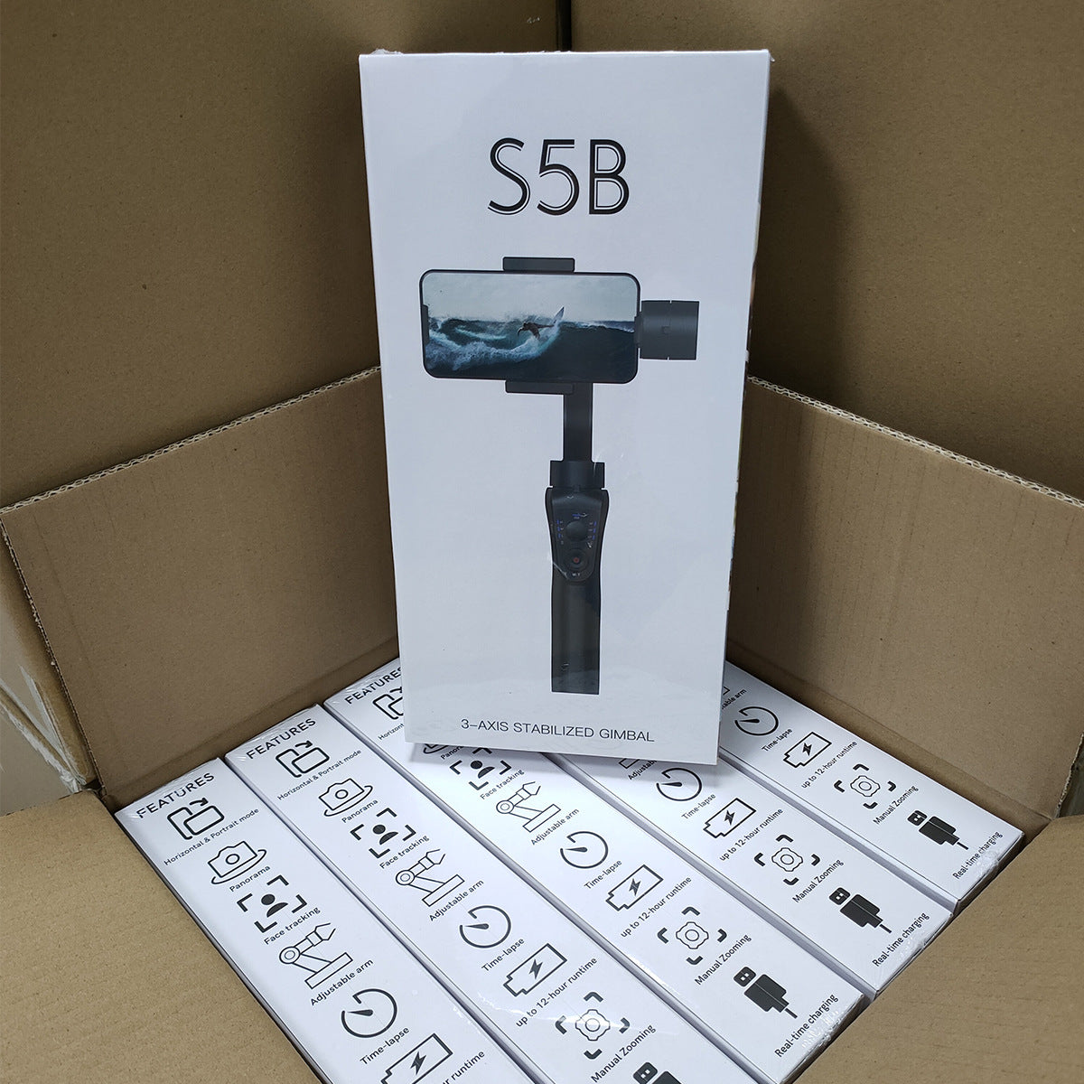 S5B three-axis stabilizer intelligent face tracking gimbel