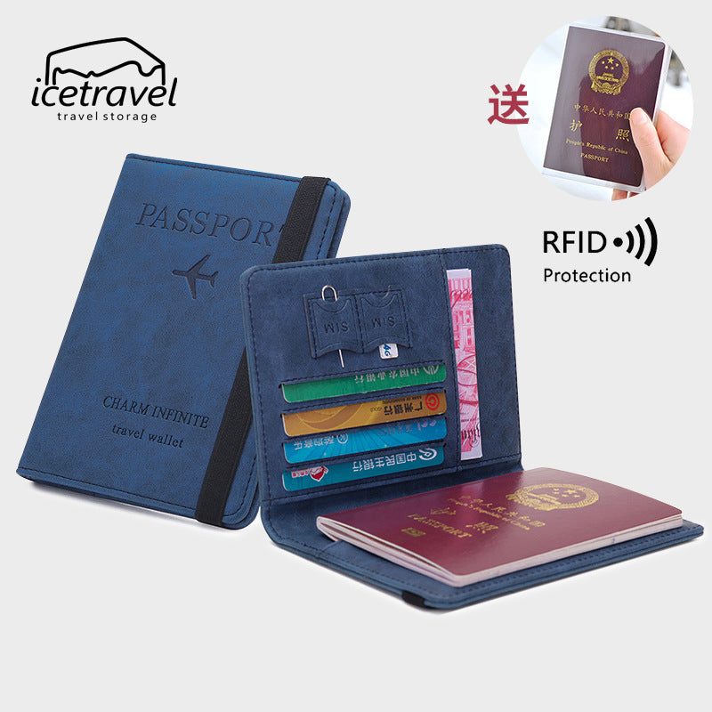 RFID-Blocking Travel Passport Holder – Secure Anti-Theft Storage Bag