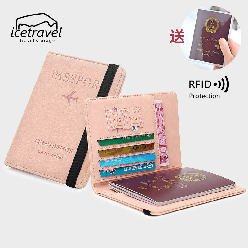 RFID-Blocking Travel Passport Holder – Secure Anti-Theft Storage Bag