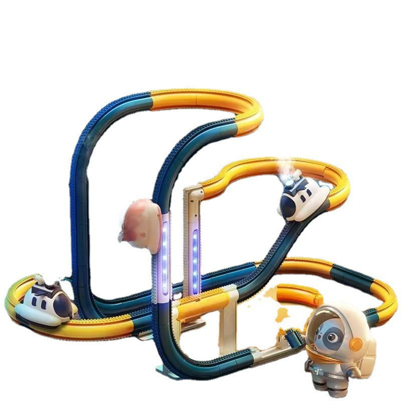 🚂 Space Adventure Track Set – Ignite Creativity with Fun!