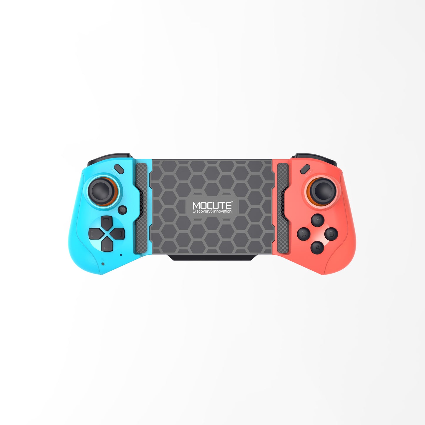 Mocute 060 Stretch Double Rocker Wireless Bluetooth Gamepad – Compatible with Android &amp; iOS Devices (13-4" Phones)