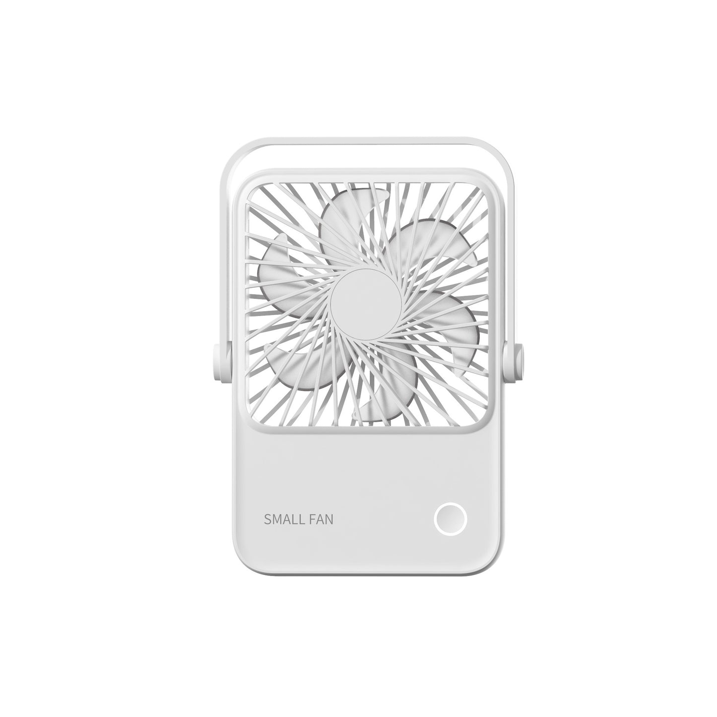 Compact Folding Fan with Digital Display – Versatile USB-Powered Mini Fan for Home and Office