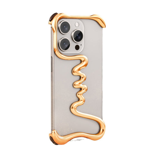 Premium Metal Frame minimalist iPhone Case 16 pro max and other series