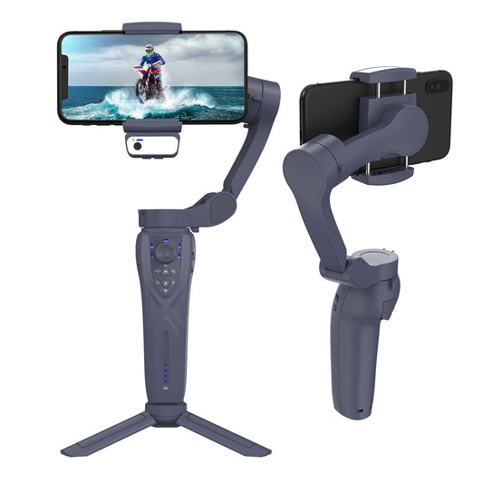 New F12 foldable three-axis stabilizer with smart AI face tracking