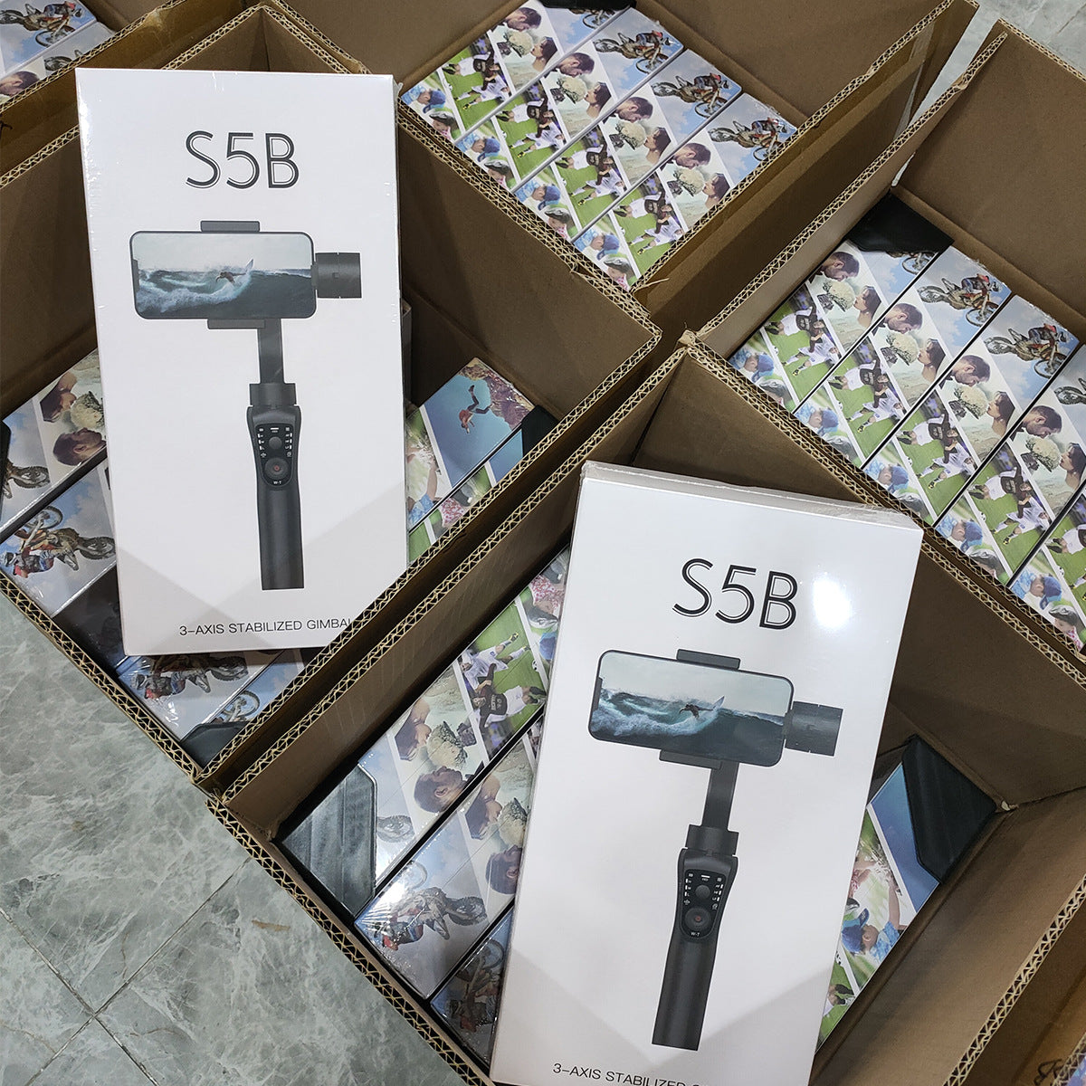 S5B three-axis stabilizer intelligent face tracking gimbel