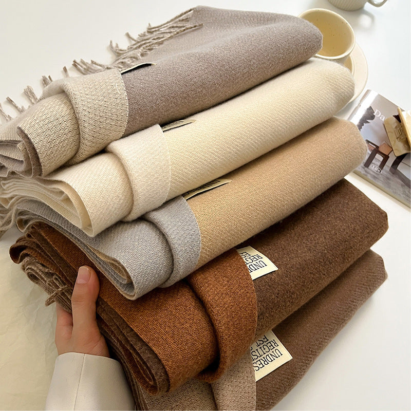 Soft artificial Cashmere Scarf  | Elegant and Cozy for Any Occasion| Women's Winter collection