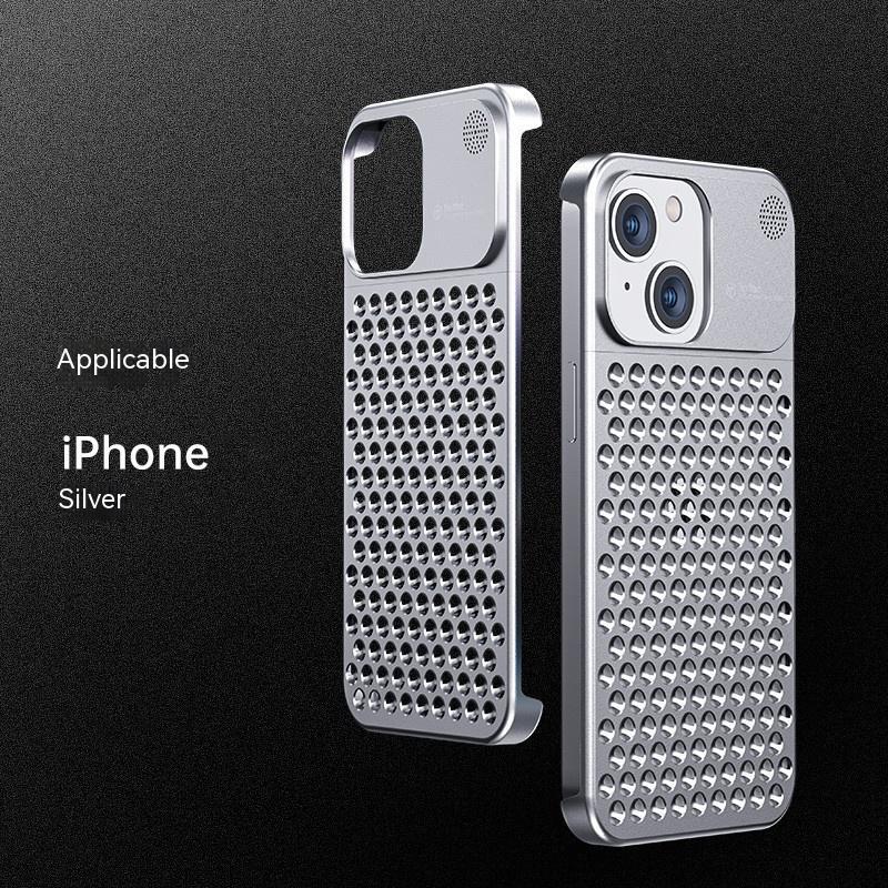 Aromatherapy Aluminum Alloy Phone Case: Ultra-Thin Protection with Cooling &amp; Scent Therapy