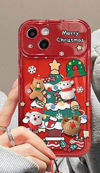 Christmas Flip Mirror Phone Case